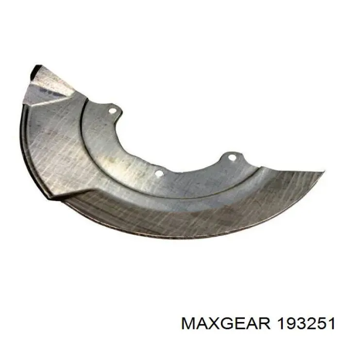 193251 Maxgear защита тормозного диска переднего правого