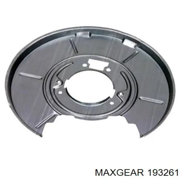 19-3261 Maxgear защита тормозного диска заднего правая