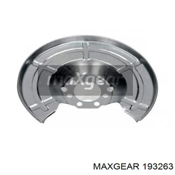 Защита тормозного диска заднего 193263 Maxgear