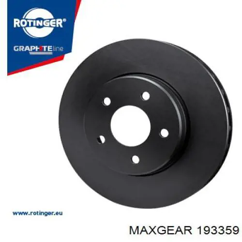 Купить 193359 Maxgear Ротор тормозной