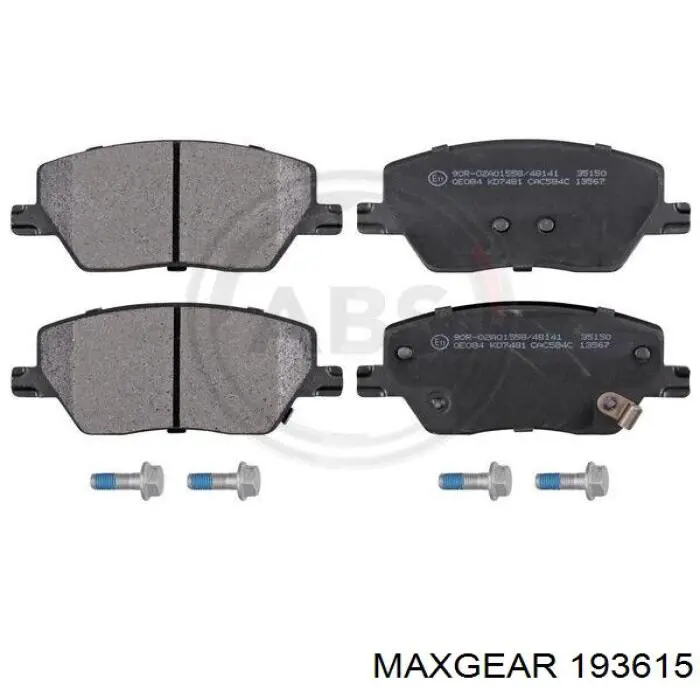 Передние тормозные колодки 77367910EY Magneti Marelli