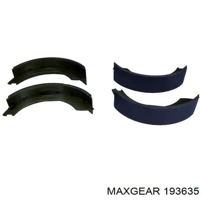 Тормоза рабочие задние ножные и тормозные барабаны Maxgear 193635 цена, от 51.17 USD