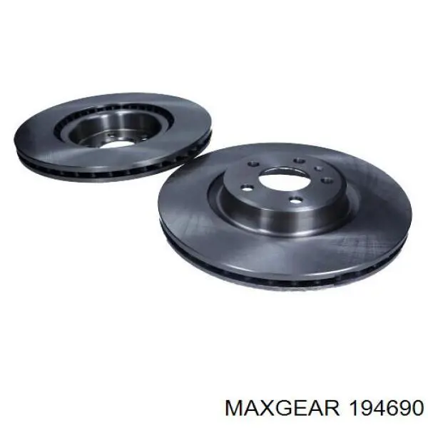 Передние тормозные диски 194690 Maxgear