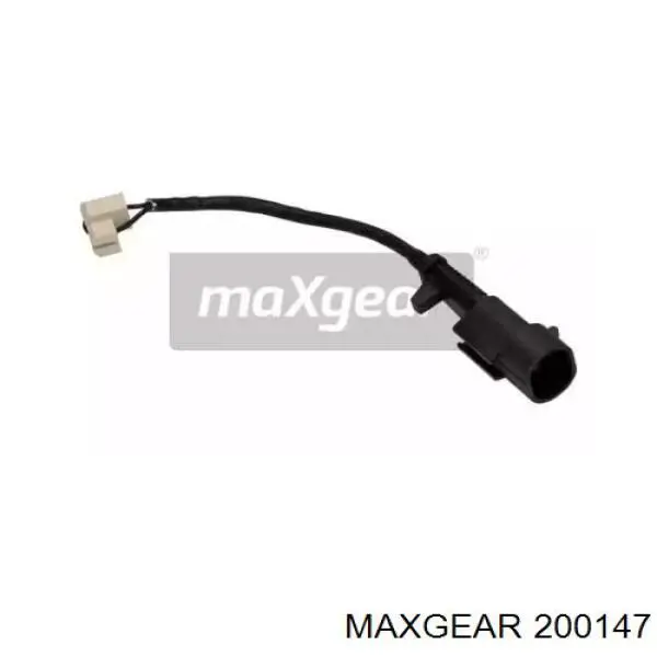 20-0147 Maxgear sensor dianteiro de desgaste das sapatas do freio