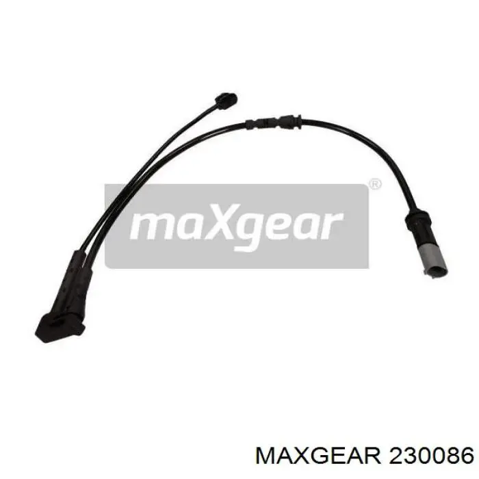 23-0086 Maxgear sensor dianteiro de desgaste das sapatas do freio