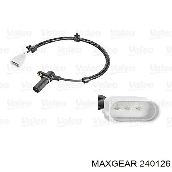 Датчик коленвала 240126 Maxgear