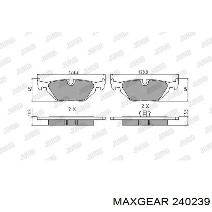 Датчик положения коленвала Maxgear 240239