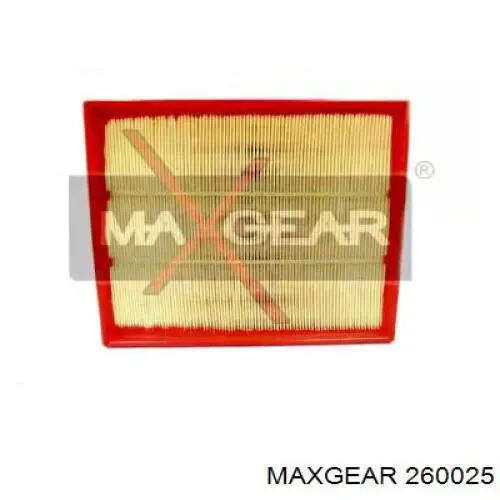 26-0025 Maxgear воздушный фильтр