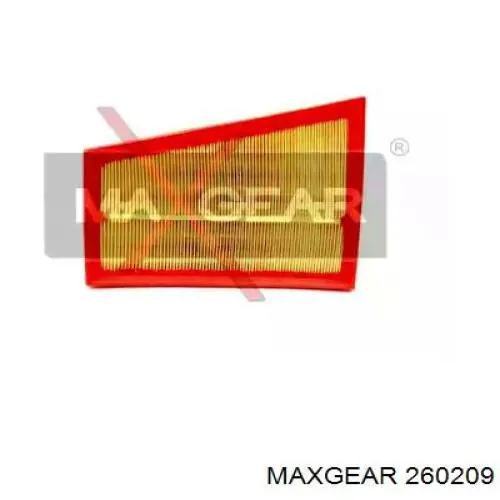26-0209 Maxgear воздушный фильтр