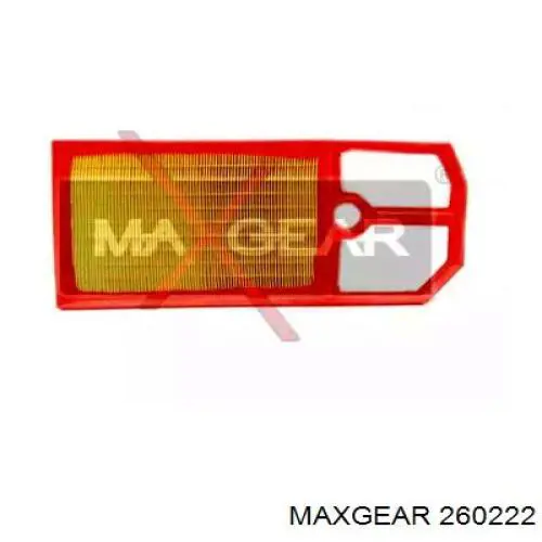 Воздушный фильтр 260222 Maxgear