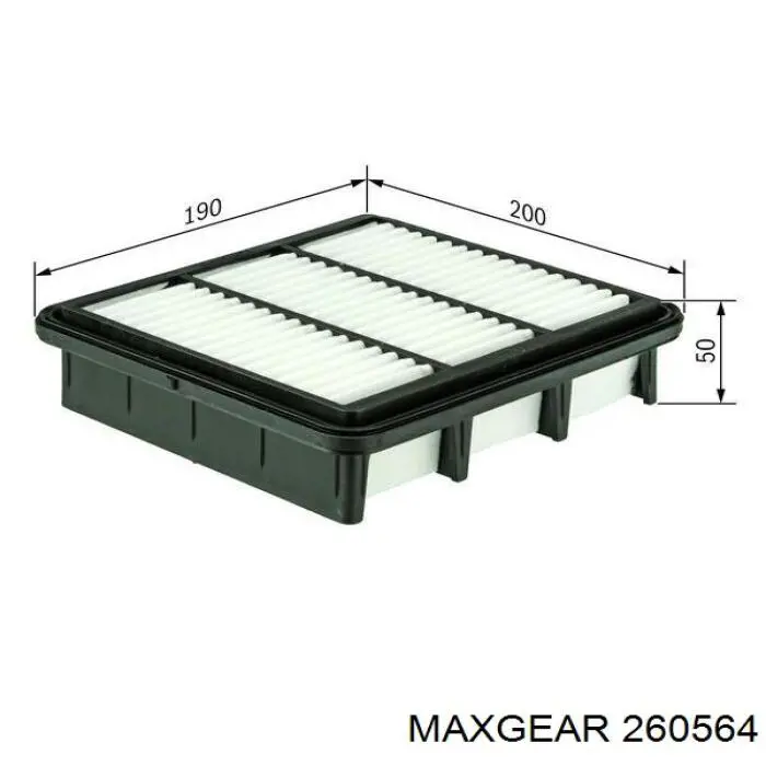 Элемент воздушного фильтра Maxgear 260564 цена, от 5.53 USD