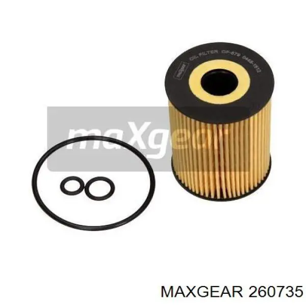 260735 Maxgear масляный фильтр