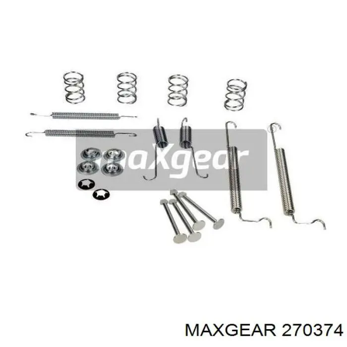 270374 Maxgear ремкомплект тормозных колодок