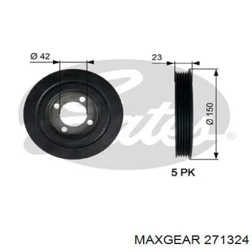 Парктроники задние 271324 Maxgear