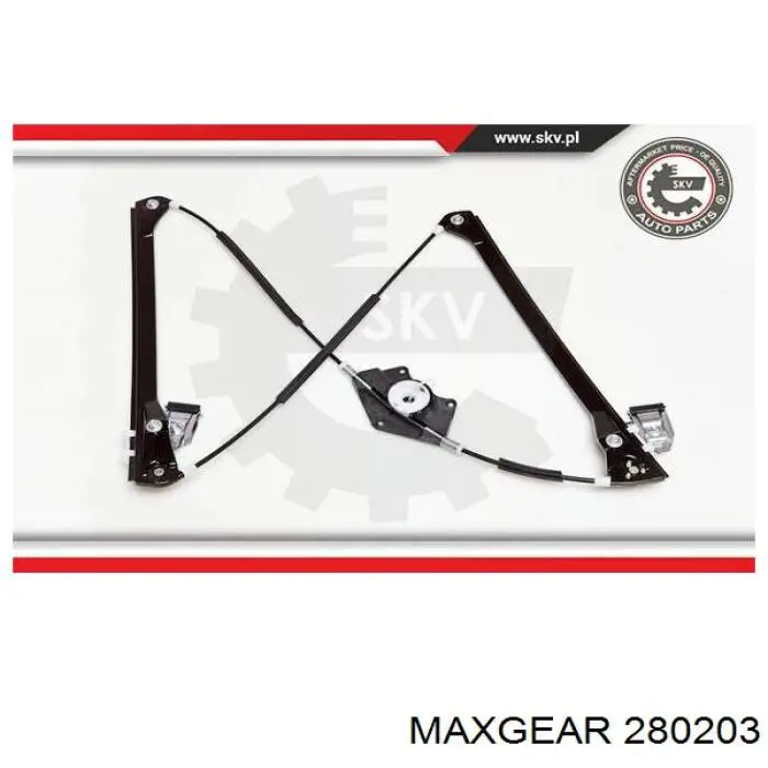 Механизм стеклоподъемника водительской двери Maxgear 280203 цена, от 1050.00 UAH