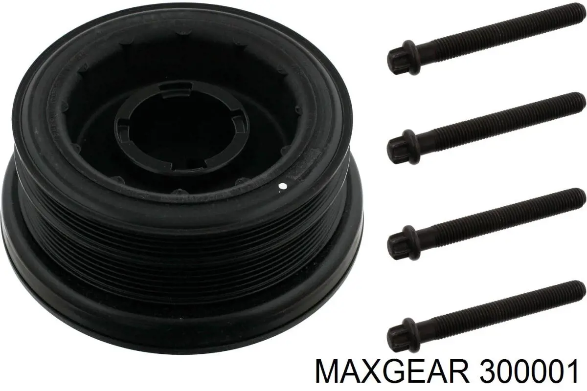 Купить 300001 Maxgear Шкив-демпфер коленвала
