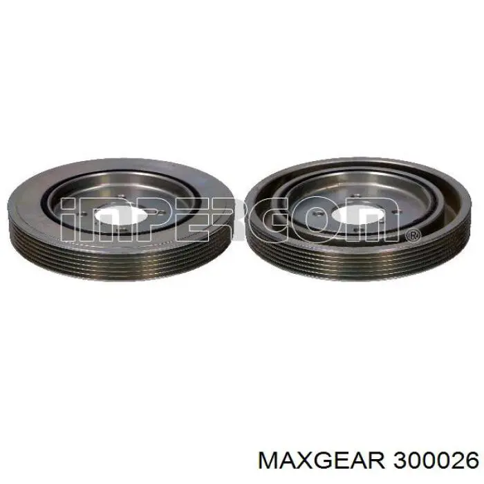 Купить 300026 Maxgear Шкив-демпфер коленвала