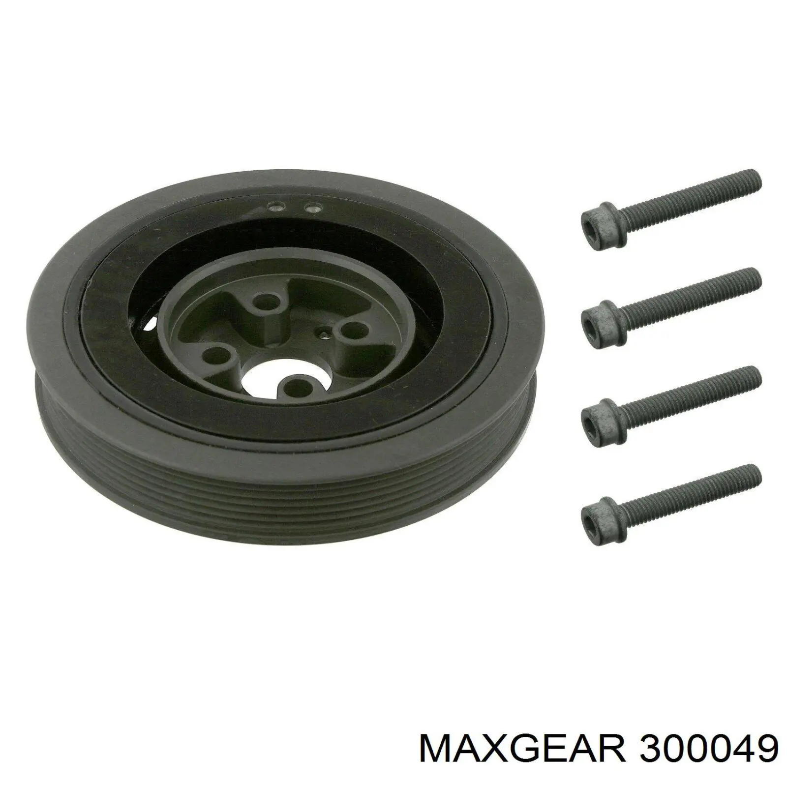 Шкив коленвала (демпфер) Maxgear 300049 цена, от 48.95 USD