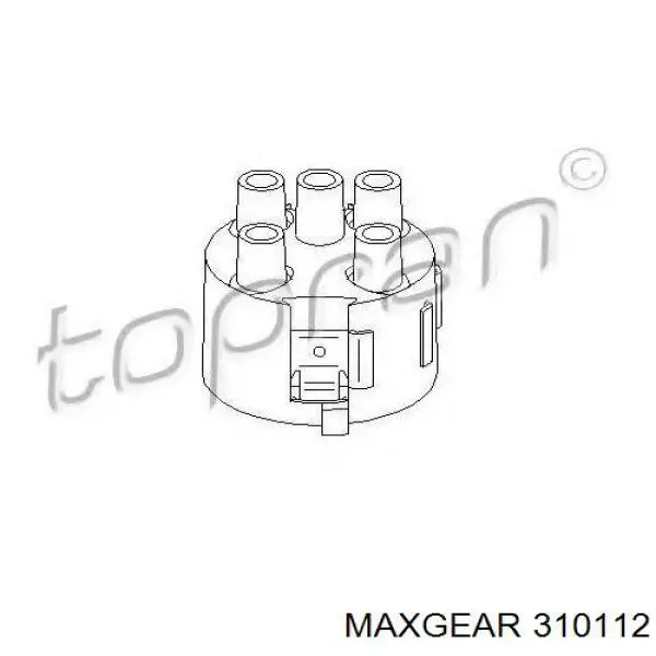 Купить 310112 Maxgear Крышка трамблера