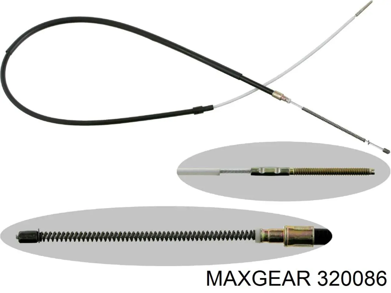 Задний трос ручника Maxgear 320086 цена, от 6.34 USD