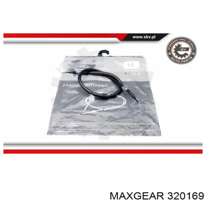 Задний трос ручника Maxgear 320169 цена, от 8.17 USD