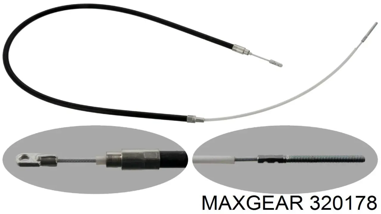 Задний трос ручника Maxgear 320178 цена, от 13.20 USD