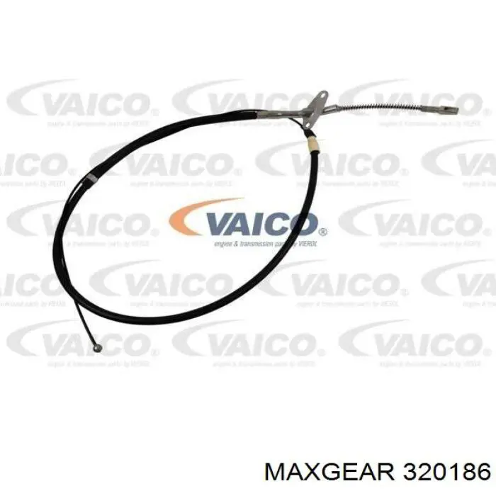Трос ручного тормоза задний Maxgear 320186 цена, от 12.35 USD