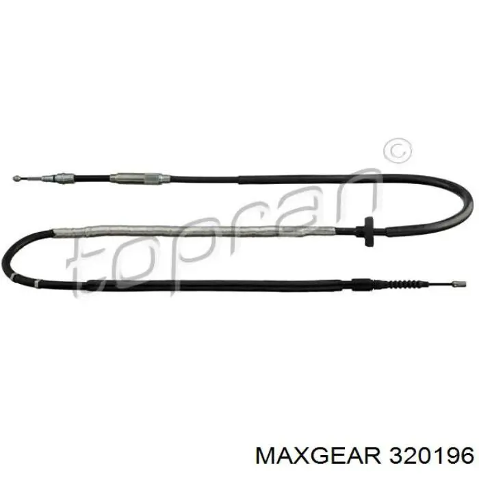 320196 Maxgear Трос ручного тормоза задний правый/левый
