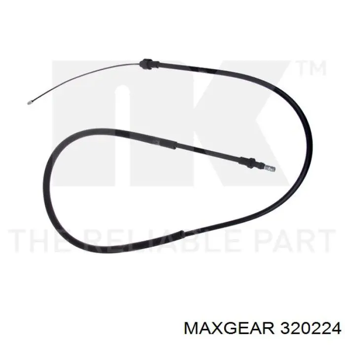 Трос стояночного тормоза задний правый Peugeot/Citroen E074122 цена, от 9.44 USD