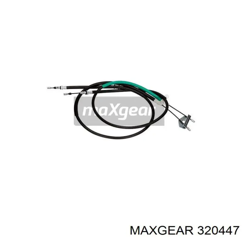 32-0447 Maxgear трос ручного тормоза задний правый/левый