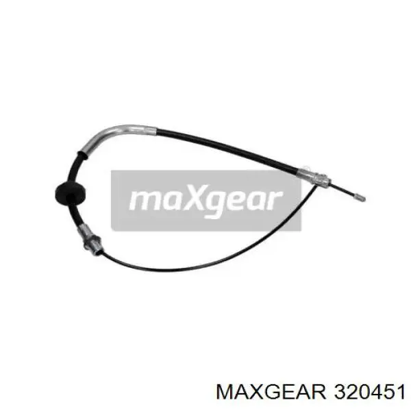 Трос ручного тормоза передний MAXGEAR 320451