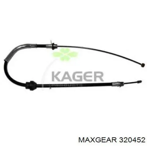 Трос ручника передний Maxgear 320452