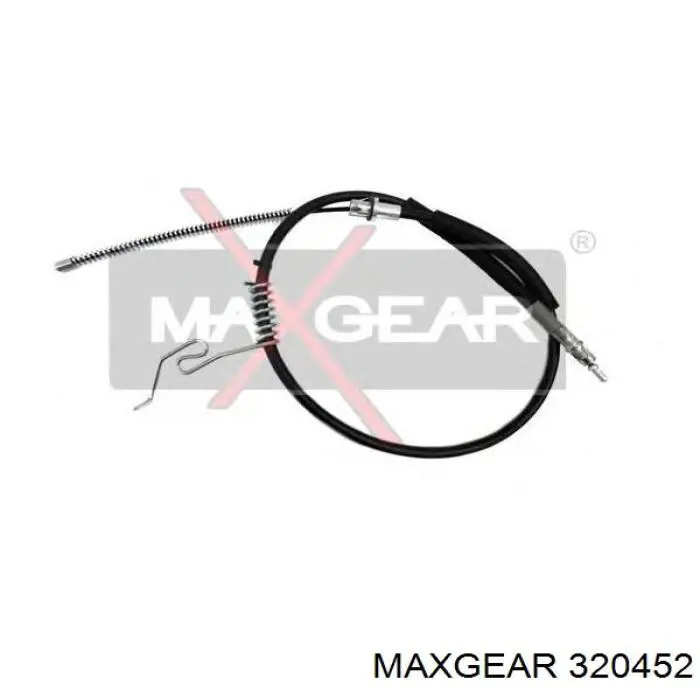 320452 Maxgear Трос стояночного тормоза передний