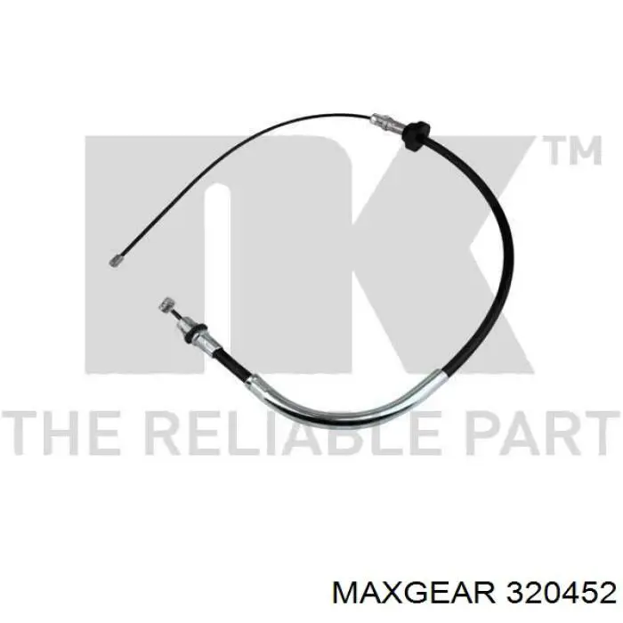 Купить 320452 Maxgear Передний трос ручника