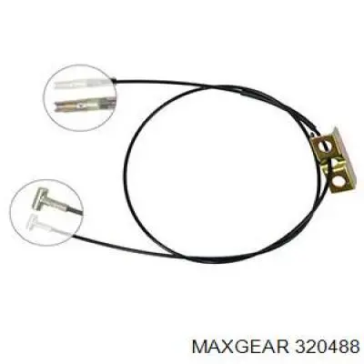Трос ручного тормоза, промежуточный Maxgear 320488 цена, от 5.44 USD
