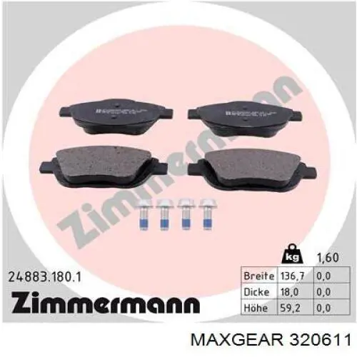 Купить 320611 Maxgear Трос коробки передач