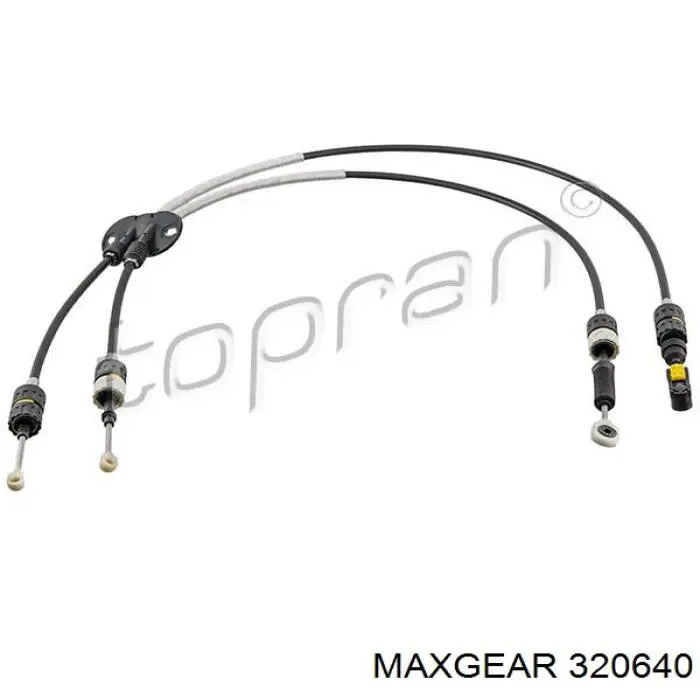 Трос переключения передач сдвоенный MAXGEAR 320640