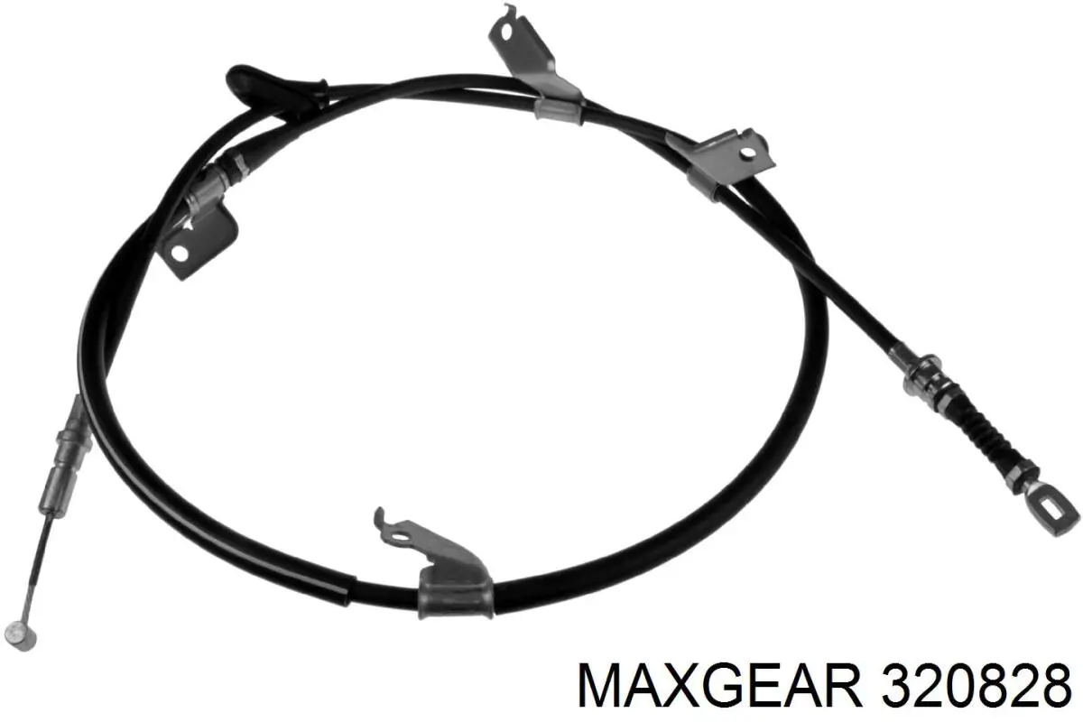 Купить 320828 Maxgear Трос стояночного тормоза задний левый