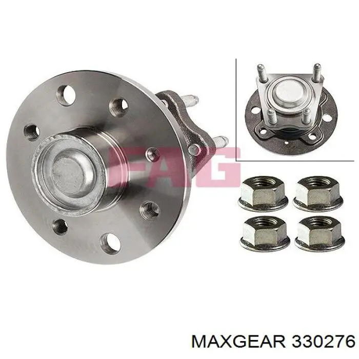 Купить 330276 Maxgear Задняя шпиндель