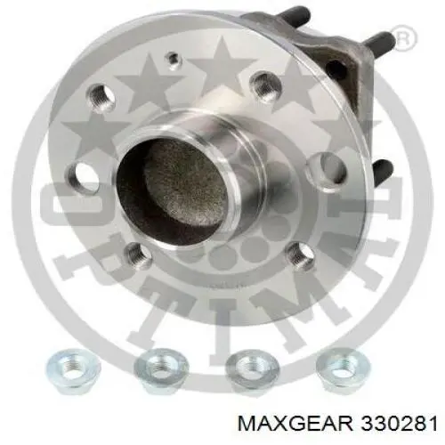 Ступица заднего колеса Maxgear 330281