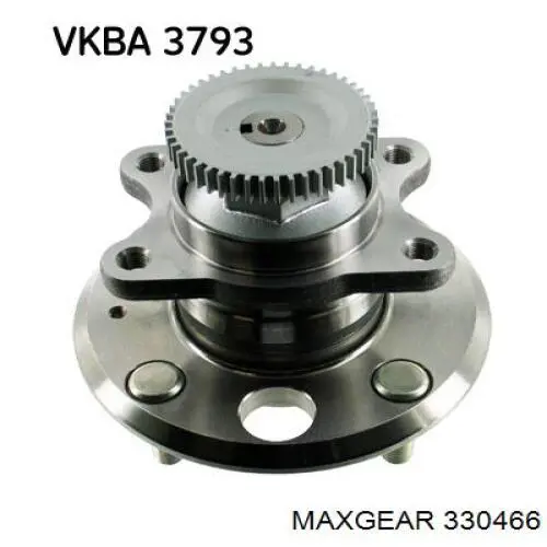 Задняя ступица 330466 Maxgear