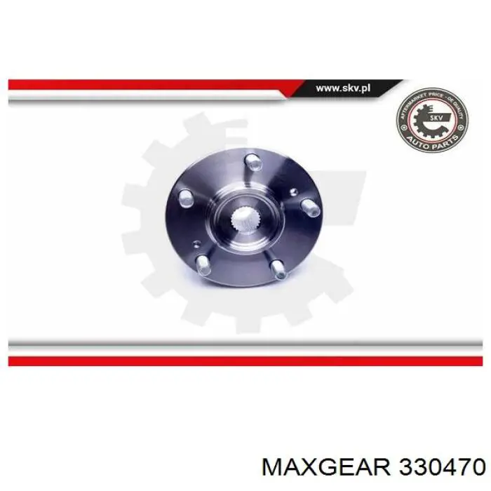 Подшипник ступицы 330470 Maxgear
