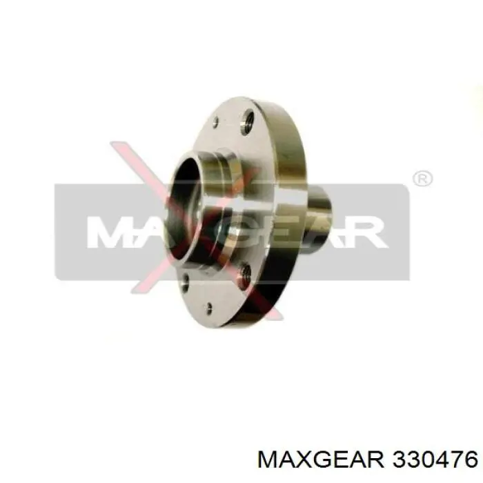 Cubo de rueda delantero 330476 Maxgear