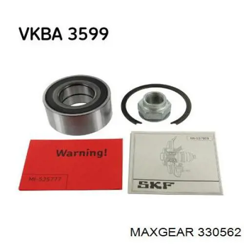 Комплект подшипника ступицы колеса Maxgear 330562 цена, от 24.29 USD