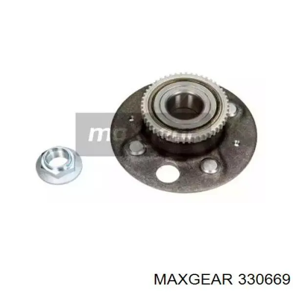 Ступица задняя 330669 Maxgear