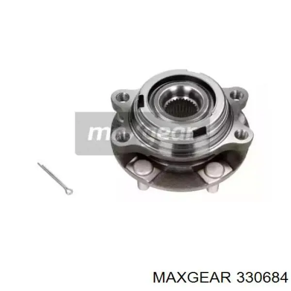 Ступица передняя 330684 Maxgear