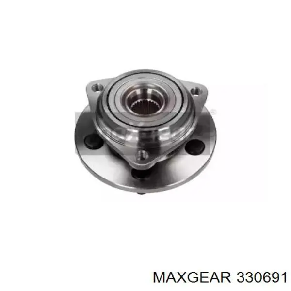 Ступица передняя 330691 Maxgear