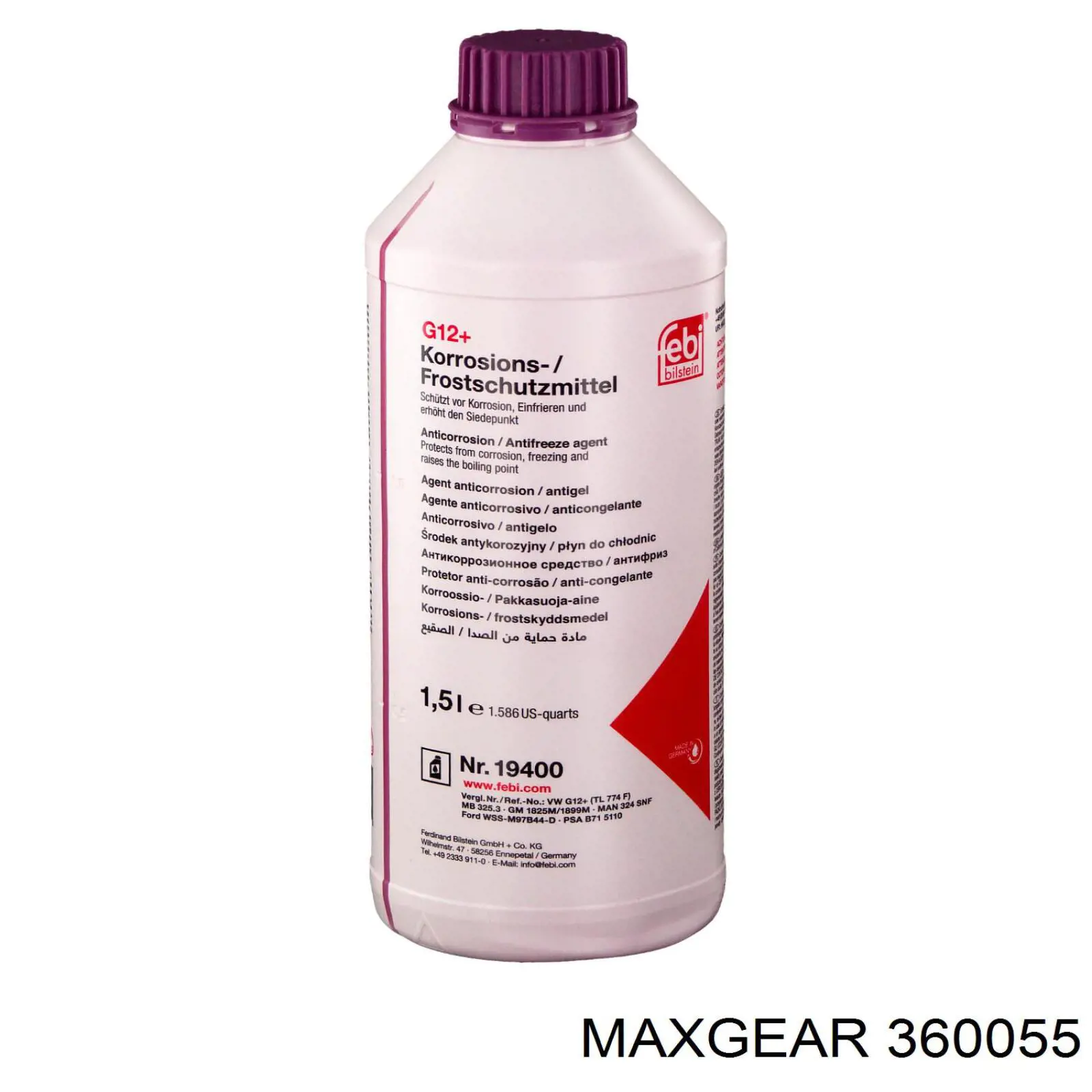 Купить 360055 Maxgear Антифриз универсальный
