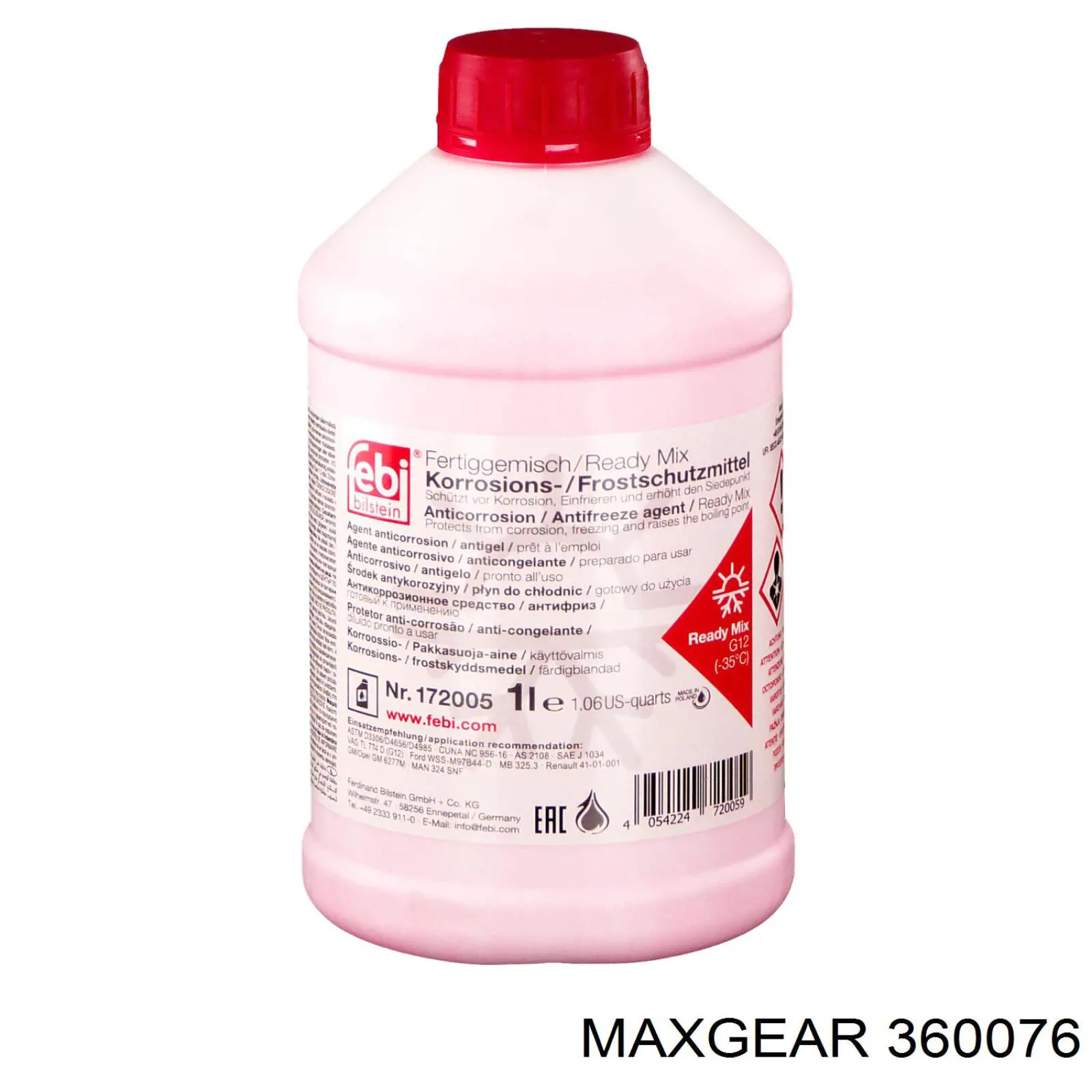 Антифриз концентрат Goodrem R38G12PLUS005 цена, от 14.34 USD