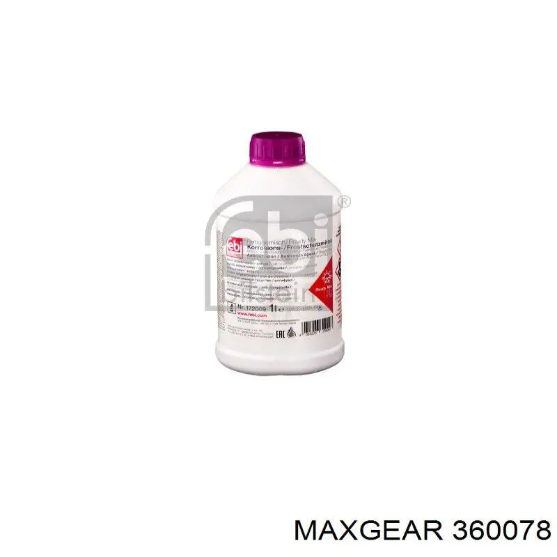 Купить 360078 Maxgear Антифриз универсальный